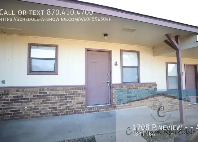 Property at 1708 Pineview St Unit 4, Jonesboro, AR, 72401, 1 bed, 1 bath, [object Object]