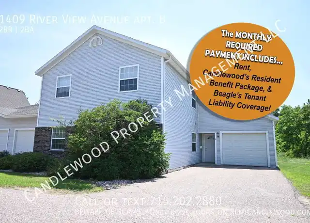 Property at 1409 River View Ave Unit B, Stevens Point, WI, 54481, 2 beds, 1.5 baths, [object Object]
