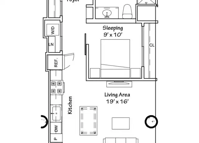 Property at 1010 Lake St Unit 605, Oak Park, IL, 60301, 0 beds, 1 bath, [object Object]
