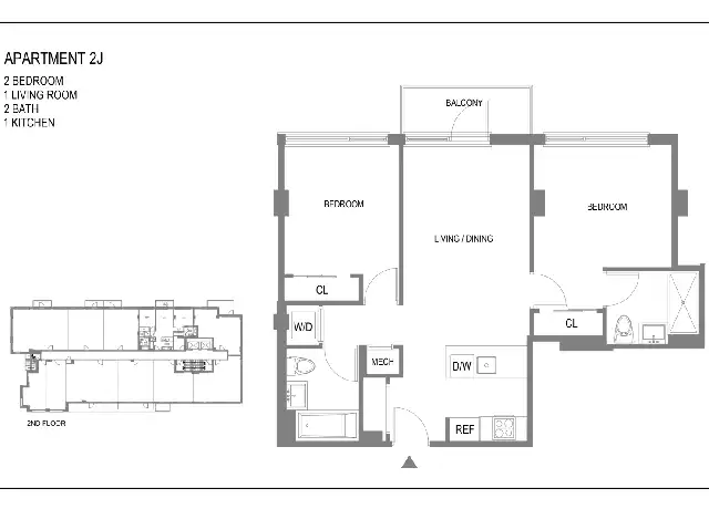 Property at 595 Baltic St Unit 2-J, Brooklyn, NY, 11217, 2 beds, 2 baths, [object Object]