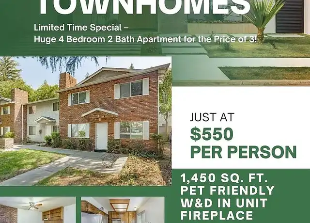 Property at Regency Townhomes - 647 W 4th Ave, Chico, CA, 95926, 3 beds, 2 baths, [object Object]
