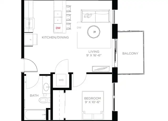 Property at 686 Mike McCarthy Way Unit 418, Ashwaubenon, WI, 54304, 1 bed, 1 bath, [object Object]