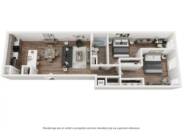 Property at 12 E Main St Unit 201, Champaign, IL, 61820, 2 beds, 1 bath, [object Object]