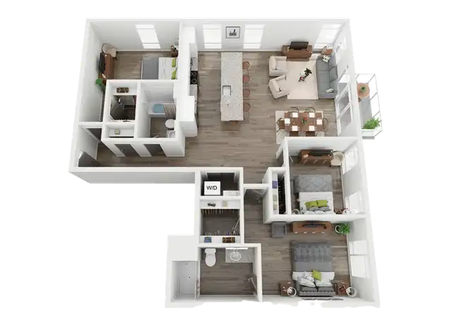 Property at 211 W Mineral St Unit 610, Milwaukee, WI, 53204, 1 bed, 1 bath, [object Object]