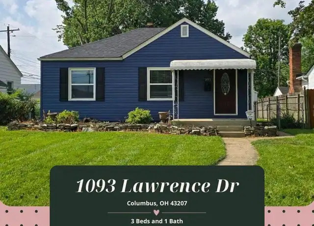 Property at 1093 Lawrence Dr, Columbus, OH, 43207, 3 beds, 1 bath, [object Object]