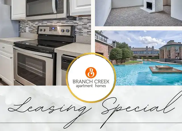 Property at Branch Creek Apartments - 2250 Marsh Ln, Carrollton, TX, 75006, 2 beds, 2-2.5 baths, [object Object]