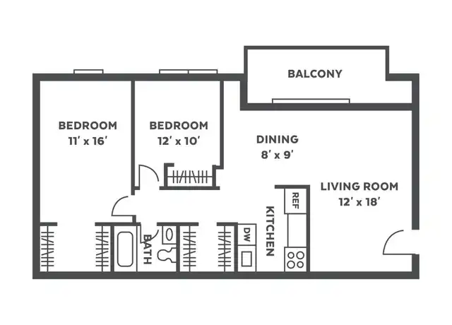 Property at 408 Conowingo Cir Unit 123, Oxford, PA, 19363, 2 beds, 1 bath, [object Object]