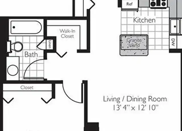 Property at 400 E South Water St Unit 2606, Chicago, IL, 60601, 1 bed, 1 bath, [object Object]