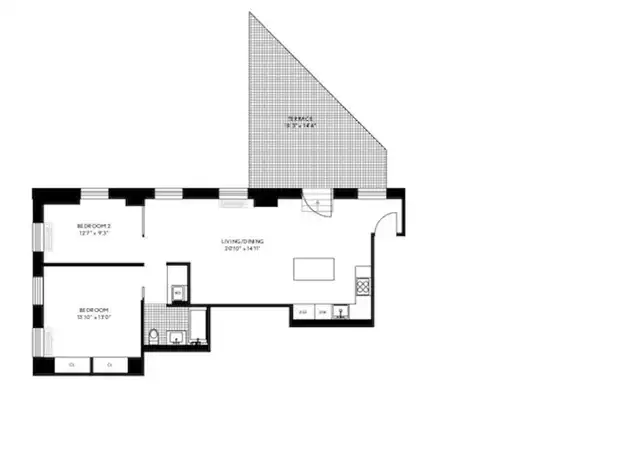 Property at 365 Bridge St Unit 17G, Brooklyn, NY, 11201, 2 beds, 1 bath, [object Object]