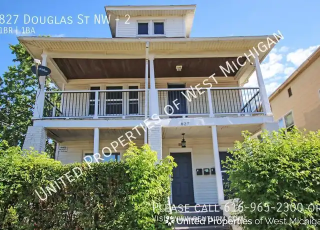 Property at 827 Douglas St NW Unit 2, Grand Rapids, MI, 49504, 1 bed, 1 bath, [object Object]
