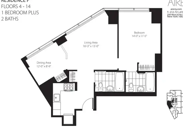 Property at 150 Amsterdam Ave Unit 4-F, New York, NY, 10023, 2 beds, 1 bath, [object Object]