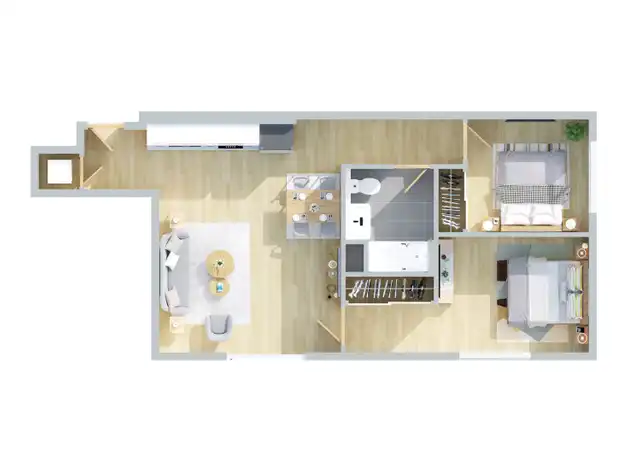 Property at 2600 S Sepulveda Blvd Ph 5, Los Angeles, CA, 90064, 2 beds, 1 bath, [object Object]