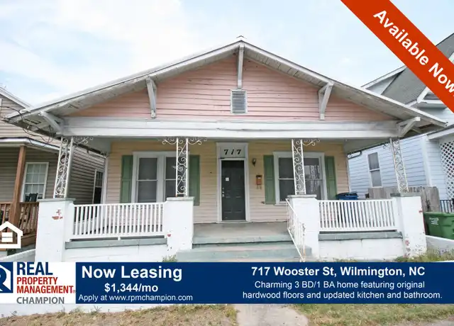 Property at 717 Wooster St, Wilmington, NC, 28401, 3 beds, 1 bath, [object Object]