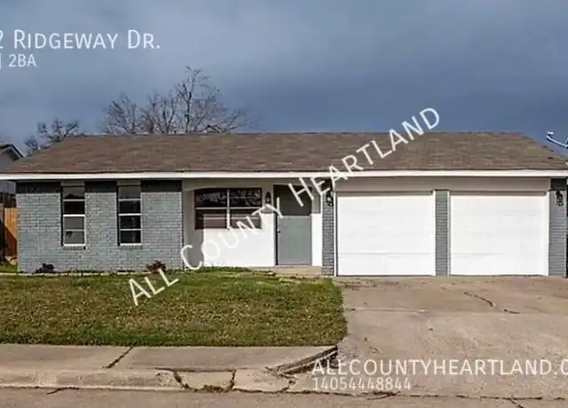 Property at 812 Ridgeway Dr, Yukon, OK, 73099, 3 beds, 1.5 baths, [object Object]