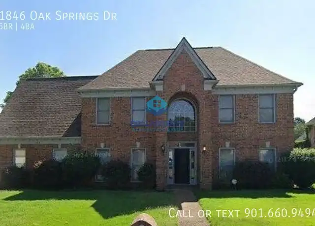 Property at 1846 Oak Springs Dr, Cordova, TN, 38016, 5 beds, 3.5 baths, [object Object]