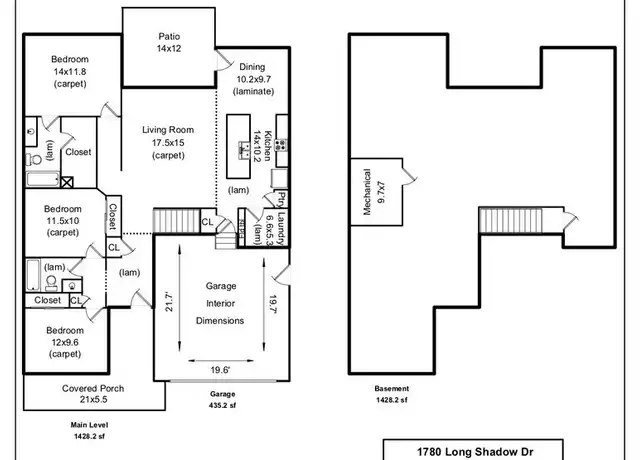Property at 1780 Long Shadow Dr, Windsor, CO, 80550, 3 beds, 2 baths, [object Object]