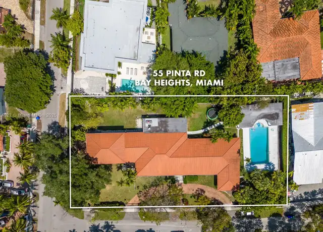 Property at 55 Pinta Rd, Miami, FL, 33133, 6 beds, 6.5 baths, [object Object]