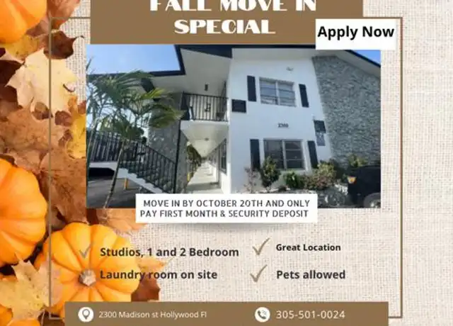 Property at 2309 Madison St Unit 2309-6, Hollywood, FL, 33020, 1 bed, 2 baths, [object Object]