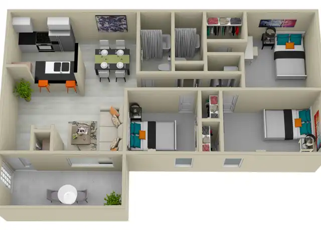 Property at 2250 Little Valley Rd Unit 2244C, Hoover, AL, 35216, 2 beds, 2 baths, [object Object]