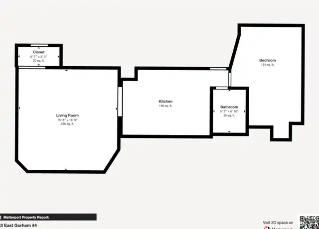 Property at 133 E Gorham St Unit 4, Madison, WI, 53703, 1 bed, 1 bath, [object Object]