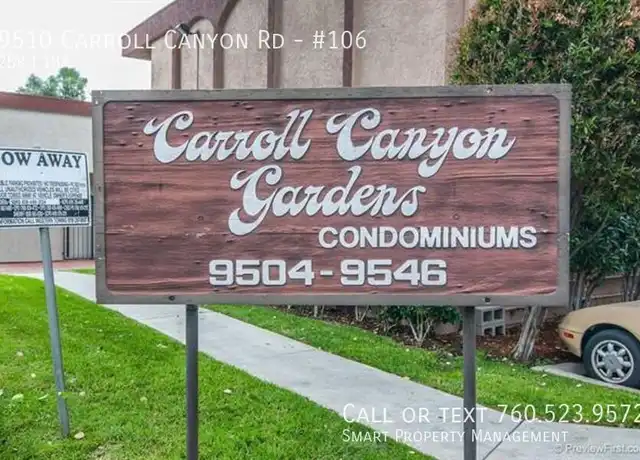 Property at 9510 Carroll Canyon Rd #106, San Diego, CA, 92126, 2 beds, 1 bath, [object Object]