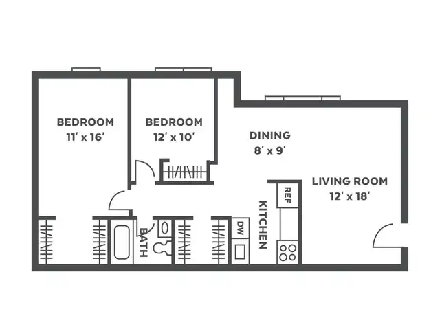 Property at 408 Conowingo Cir Unit 716, Oxford, PA, 19363, 2 beds, 1 bath, [object Object]