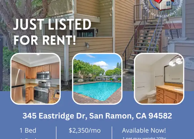 Property at 345 Eastridge Dr, San Ramon, CA, 94582, 1 bed, 1 bath, [object Object]
