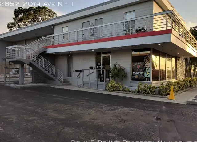 Property at 2852 20th Ave N Unit 1, St. Petersburg, FL, 33713, 1 bed, 1 bath, [object Object]