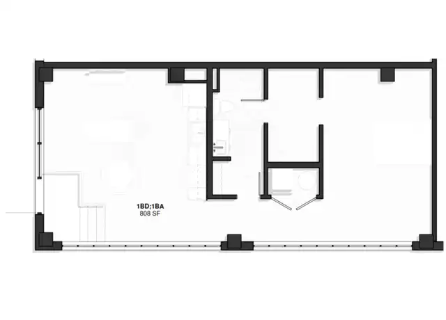 Property at 3130 Gillham Rd Unit 110, Kansas City, MO, 64109, 1 bed, 1 bath, [object Object]