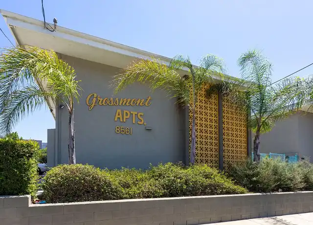 Property at Grossmont Apartments - 8561 Mellmanor Dr, La Mesa, CA, 91942, 1 bed, 1 bath, [object Object]