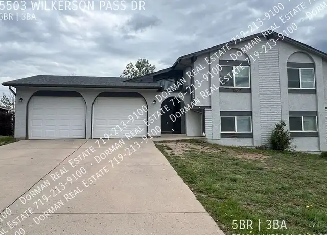 Property at 5503 Wilkerson Pass Dr, Colorado Springs, CO, 80917, 5 beds, 3 baths, [object Object]