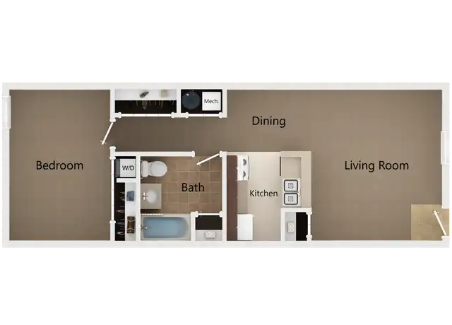 Property at 305 Birch St Unit 311-12, Champaign, IL, 61820, 1 bed, 1 bath, [object Object]