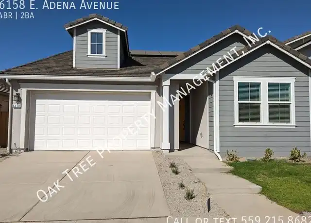 Property at 6158 E Adena Ave, Fresno, CA, 93727, 4 beds, 2 baths, [object Object]