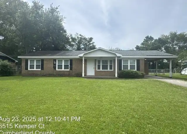 Property at 6515 Kemper Ct, Fayetteville, NC, 28303, 3 beds, 1.5 baths, [object Object]