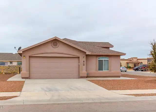 Property at 814 Desert Silver Dr, Horizon City, TX, 79928, 4 beds, 2 baths, [object Object]