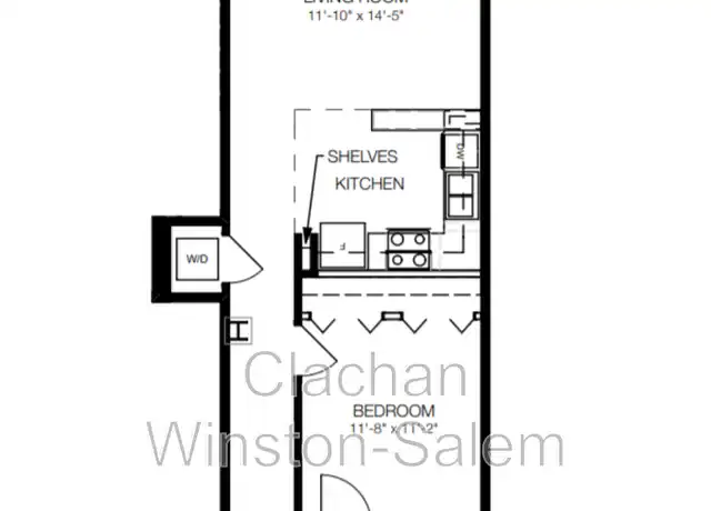 Property at 101 E 6th St Unit 103, Winston-Salem, NC, 27101, 1 bed, 1 bath, [object Object]