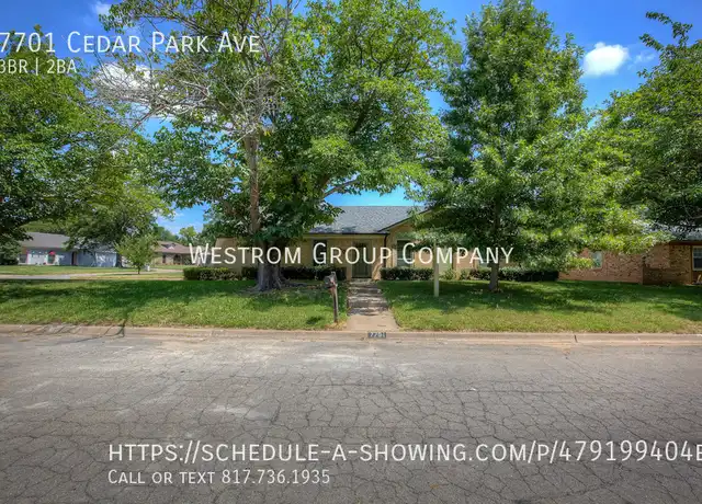 Property at 7701 Cedar Park Ave, North Richland Hills, TX, 76182, 3 beds, 2 baths, [object Object]