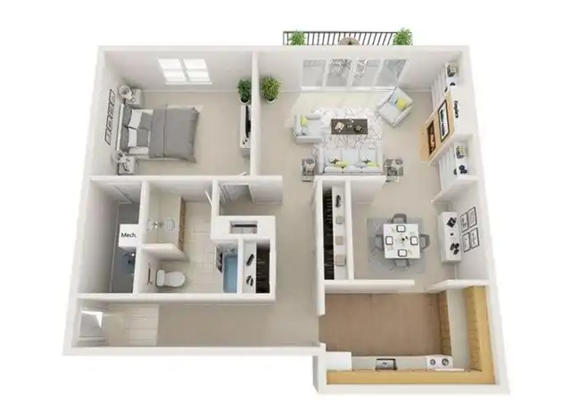 Property at 7200 Eby Ave Unit 12202, Overland Park, KS, 66204, 1 bed, 1 bath, [object Object]