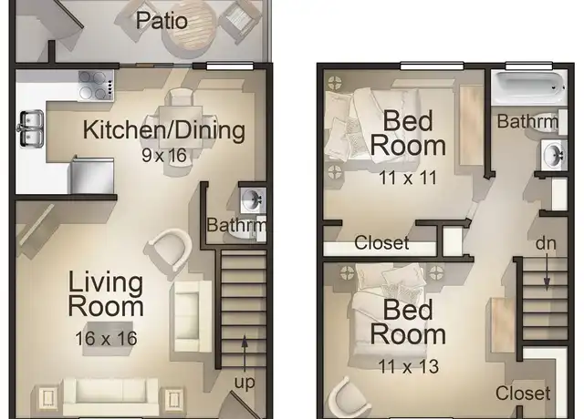 Property at 7000 Barrington Dr Unit 6951-03, Charlotte, NC, 28215, 2 beds, 1.5 baths, [object Object]