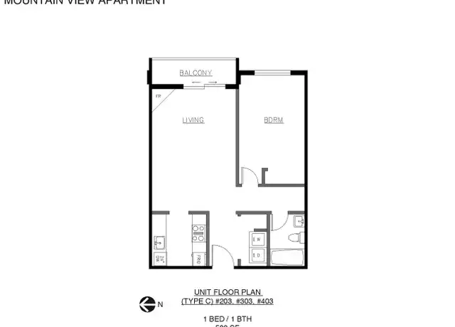 Property at 10522 Lake City Way NE Unit 203, Seattle, WA, 98125, 1 bed, 1 bath, [object Object]