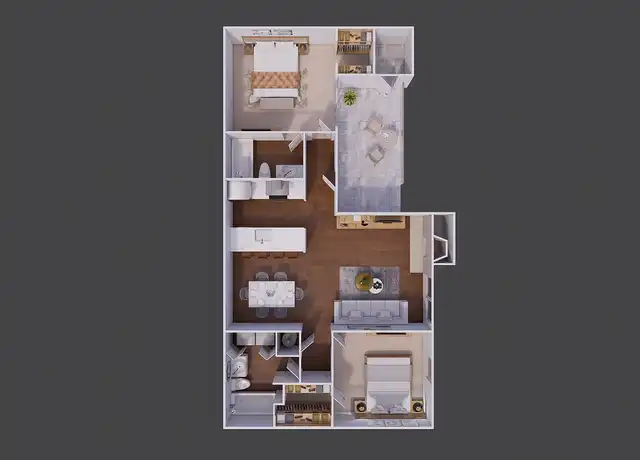 Property at MILLICENT CROSSING - 8700 Millicent Way, Shreveport, LA, 71115, 1-2 bed, 1-2 bath, [object Object]