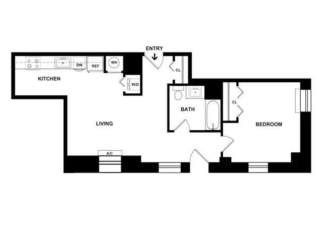 Property at 126 Clifton Pl Unit C-0815, Jersey City, NJ, 07304, 0 beds, 1 bath, [object Object]
