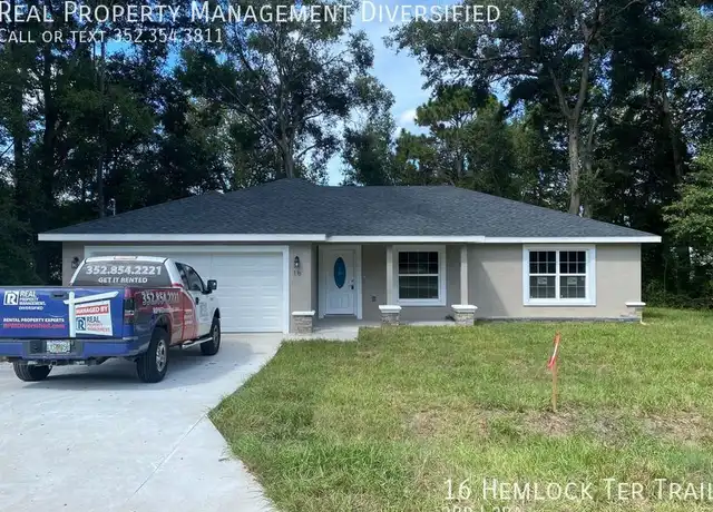 Property at 16 Hemlock Terrace Trl, Ocala, FL, 34472, 3 beds, 2 baths, [object Object]