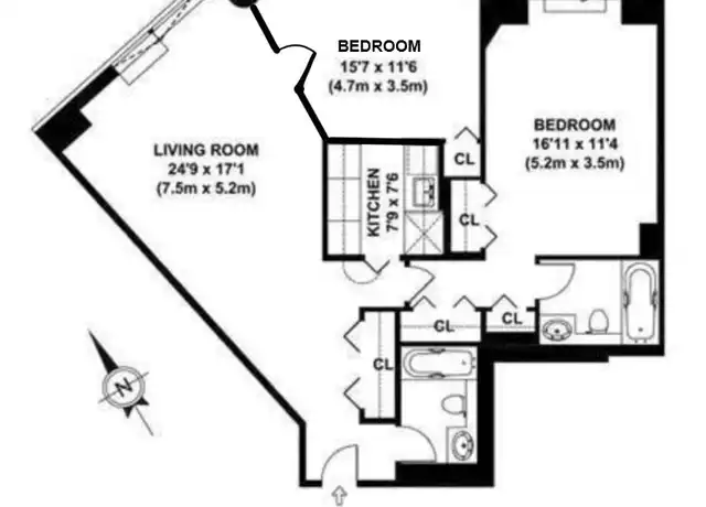 Property at 630 1st Ave Unit 8N, New York, NY, 10016, 2 beds, 2 baths, [object Object]