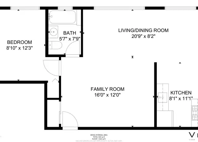 Property at 1370 W 79th St, Chicago, IL, 60620, 1 bed, 1 bath, [object Object]