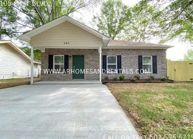 Property at 105 East Blvd, Jacksonville, AR, 72076, 4 beds, 2 baths, [object Object]