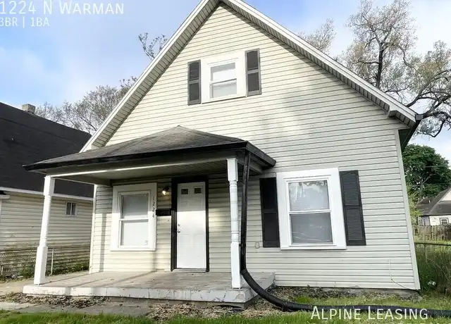 Property at 1224 N Warman Ave, Indianapolis, IN, 46222, 3 beds, 1 bath, [object Object]