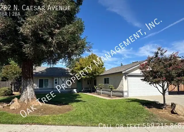 Property at 282 N Caesar Ave, Clovis, CA, 93612, 3 beds, 2 baths, [object Object]