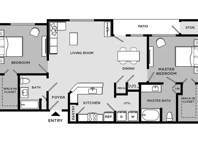Property at 30 Ayla Dr Unit C106, Little Rock, AR, 72223, 2 beds, 2 baths, [object Object]