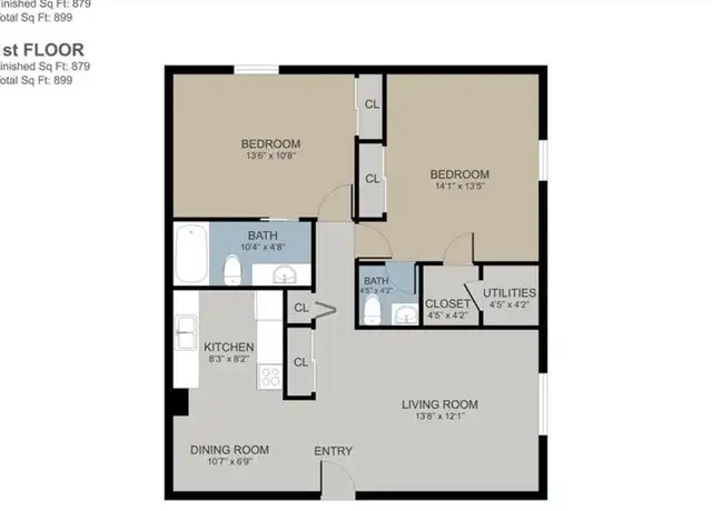 Property at 2305 E Jolly Rd Unit 2303-03, Lansing, MI, 48910, 2 beds, 1.5 baths, [object Object]